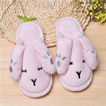 [XVSPCP01520] Cartoon Dog Slippers for Children(Pink)(25/26)