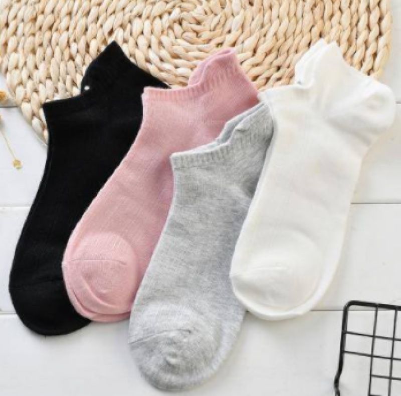 Comfortable Heel Short Socks for Women (2 Pairs)