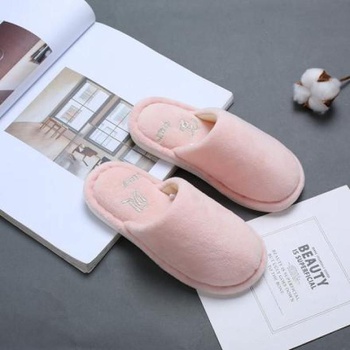 [XVSPCP02578] Creative Indoor Closed Toe Slipper for Children-Pink（26/28）