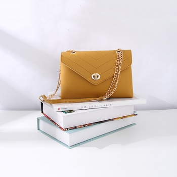 [XVBFB00147] Elegant Stylish Shoulder Bag for Women (Yellow)
