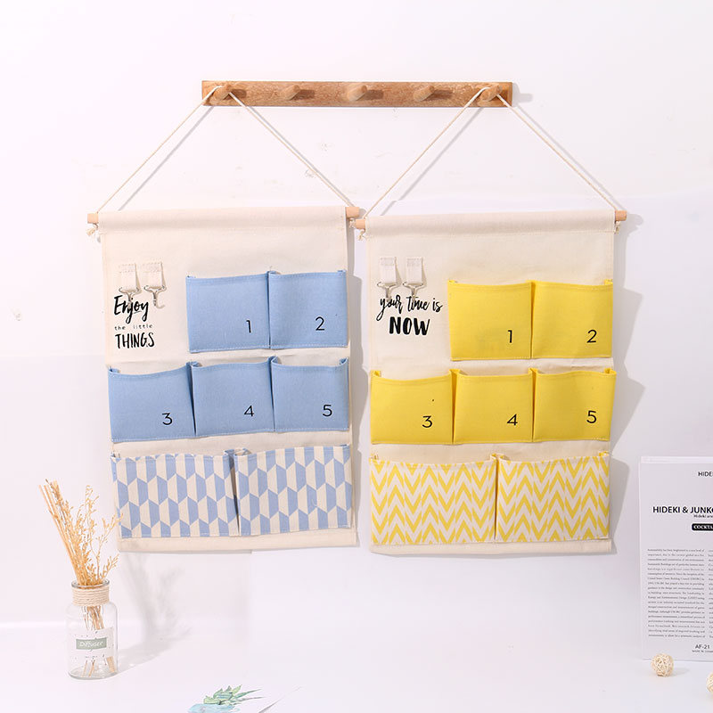 Enjoying Life Series 7-Pocket Hanging Organizer with Hook