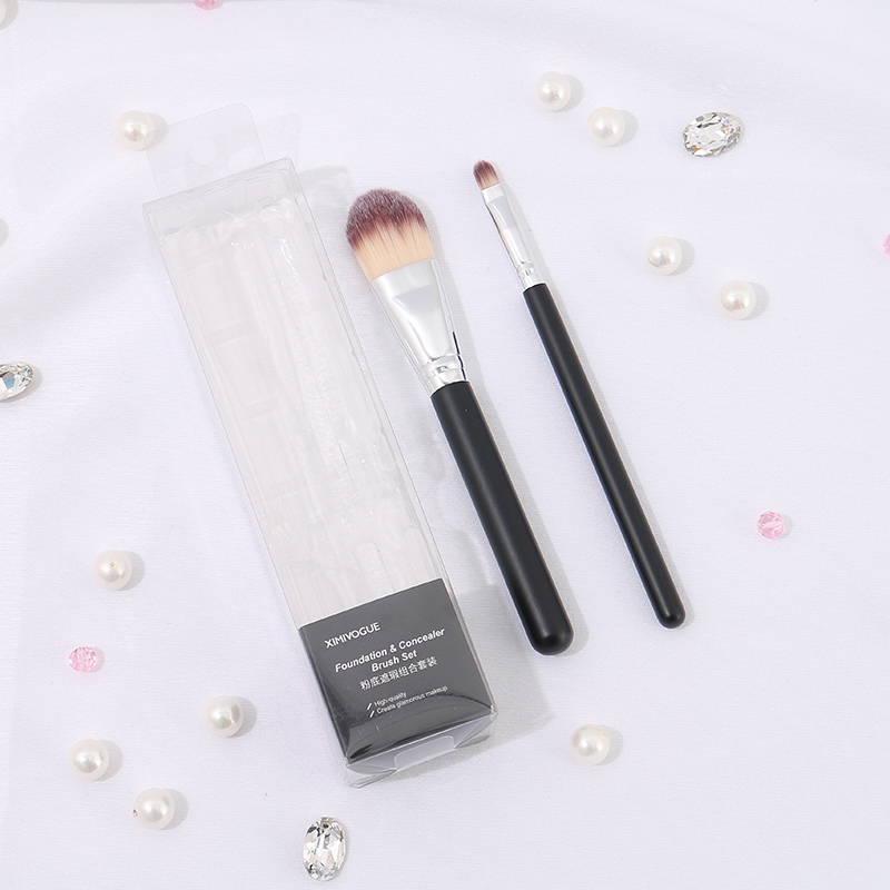 Foundation and Concealer Brush Set