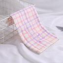 Girl Embroidery Stitching Towel (Pink)