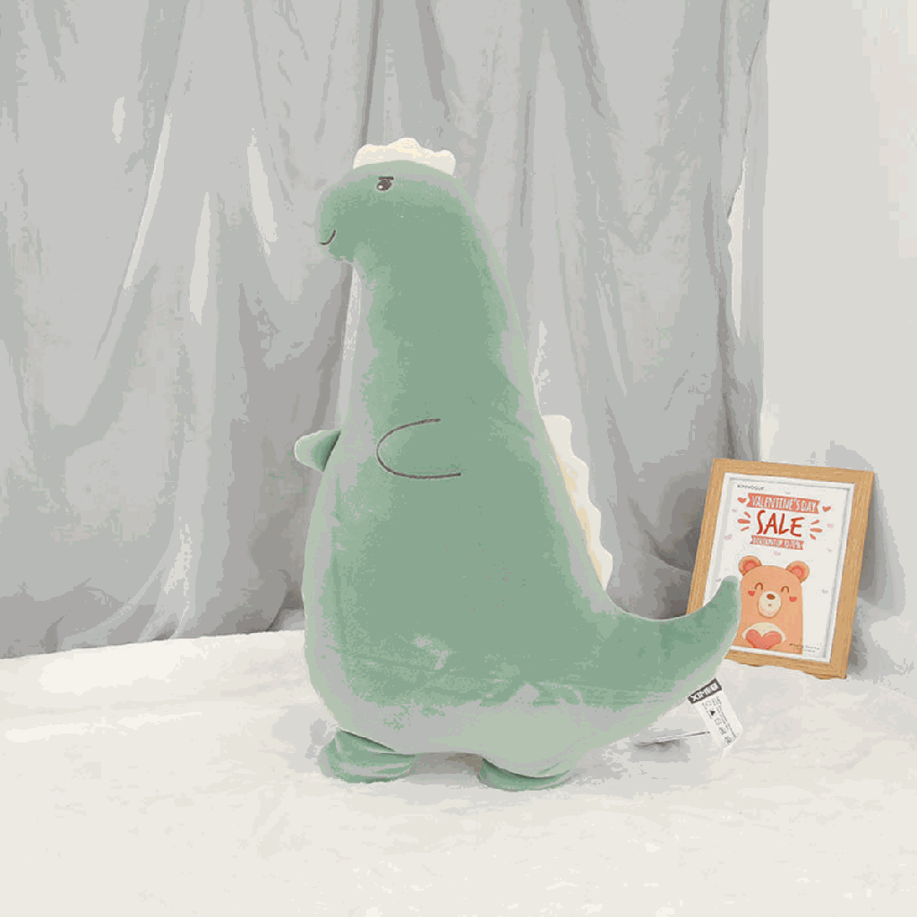 Green Plush Dinosaur