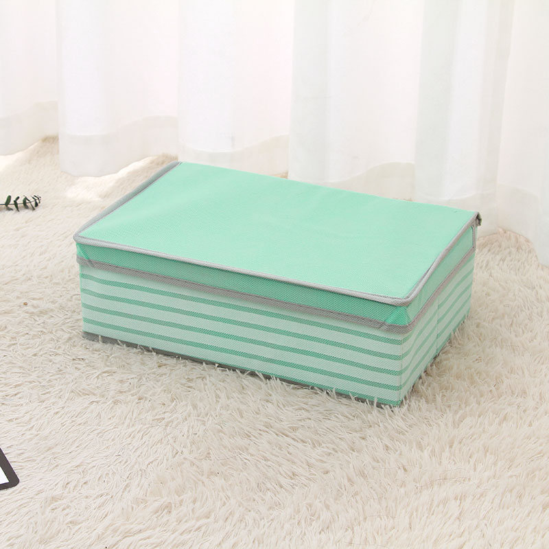 Fresh Green Fabric Storage Box (Small)