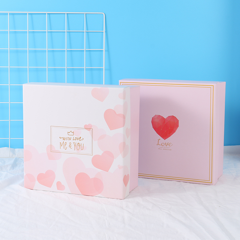 Adoration Series Square Gift Box with Light Set