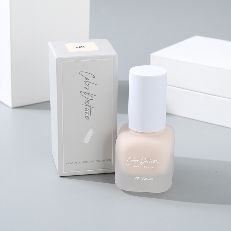 Breathable Light Liquid Foundation (01 Porcelain)