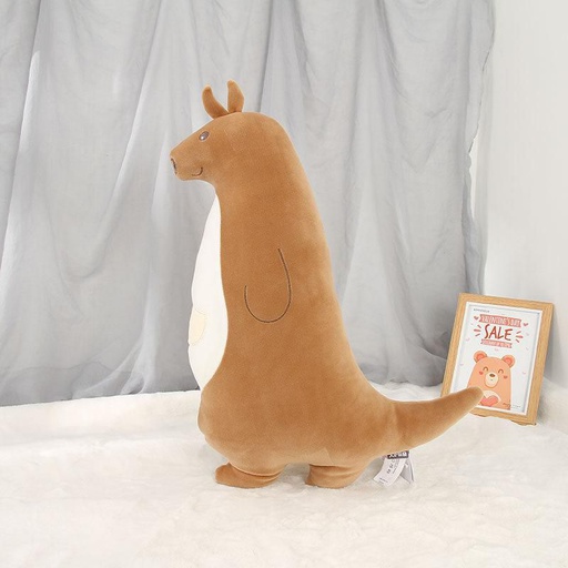 [XVTMPD02044] Brown Plush Kangaroo