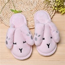 Cartoon Dog Slippers for Children(Pink)(25/26)