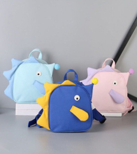 [XVBBC02114] Cartoon Hedgehog Design Backpack For Children