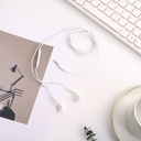 Classic Simple Style Earphones (White)