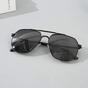 Classic Style Trendy Polarized Sunglasses for Men-Black