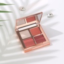 Multi-Effect 4-Color Eyeshadow 1#Peach Blossom