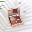 Multi-Effect 4-Color Eyeshadow 2#Rosy