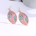 Pink Vacation Dangle Earrings