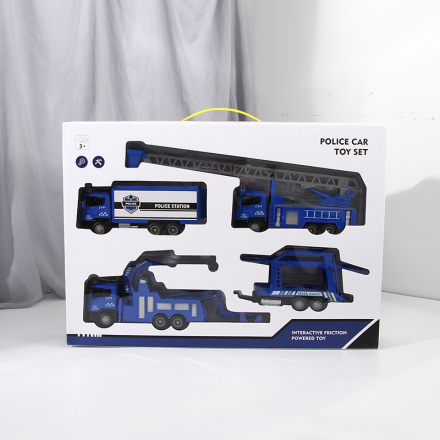 Police Car Toy Set