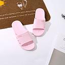 Simple Style Lightweight Shower Slippers (Pink)(38-39)