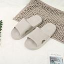 Simple Style Shower Slippers with Massaging Effect for Man (Gray)(40/41)