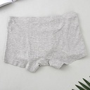 Simple Style Solid Color Seamless Underpants for Men (M)