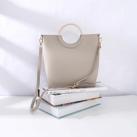 Simple Style Vogue Handbag for Women (Gray)