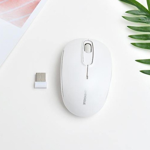 Smart Power-Saving Wireless Mouse (White)