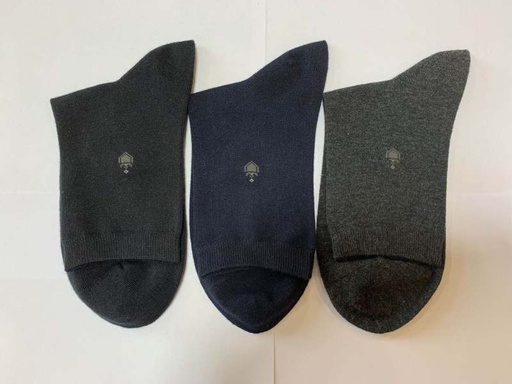 Solid Color Elegant Mid-Calf Socks for Men