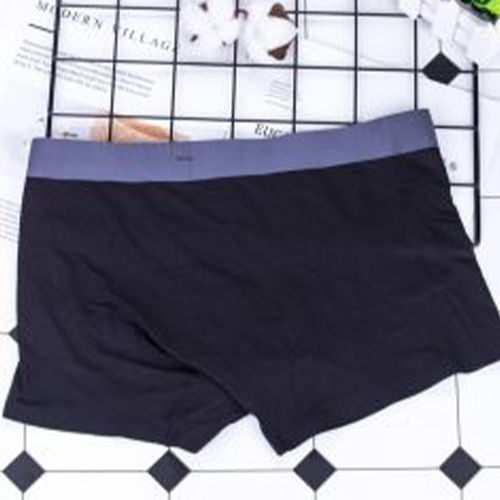 Spliced Color Seamless Underpants for Men (L)