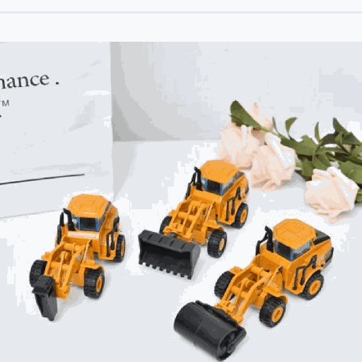 [XVTMT02706] Construction Truck Toy 6-in-1 Set