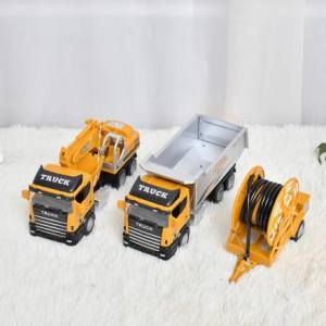 [XVTMT02707] Construction Truck Toy Set (Big)