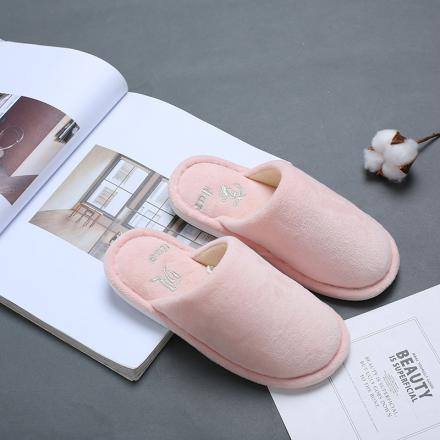 [XVSPCP01522] Creative Indoor Closed Toe Slipper for Children-Pink(32/34)