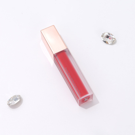 [XVHBMP00711] Dazzle Velvet Matte Lip Gloss (Blood Red)