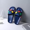 [XVSPS01814] European Style Colorful Bubble Slippers for Men (Dark Blue)(L/44#)