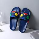 [XVSPS01815] European Style Colorful Bubble Slippers for Men (Dark Blue)(M/42#)