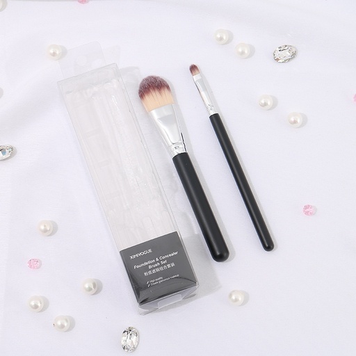 [XVHBBT00867] Foundation and Concealer Brush Set