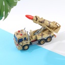 Friction-Powered Missile Carrier Toy