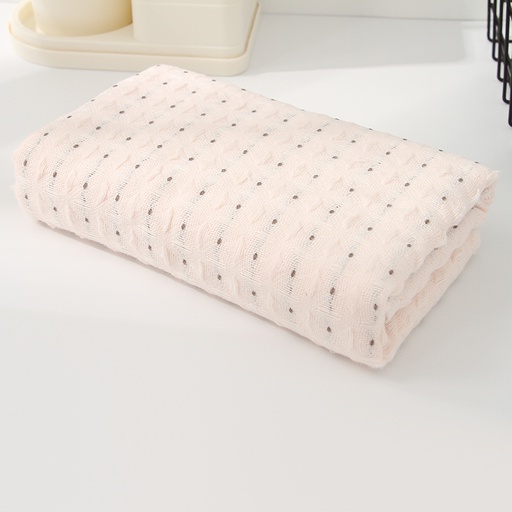 [XVHITP01325] High-Quality Cotton Towel (Pink)