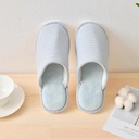 Indoor Closed Toe Slipper for Women-Blue(39/40)