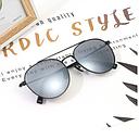 Large Frame Polarized Sunglasses for Men-Black and Gray