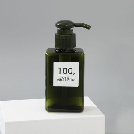 Lotion Refill Bottle Dispenser (100ml)(Green)