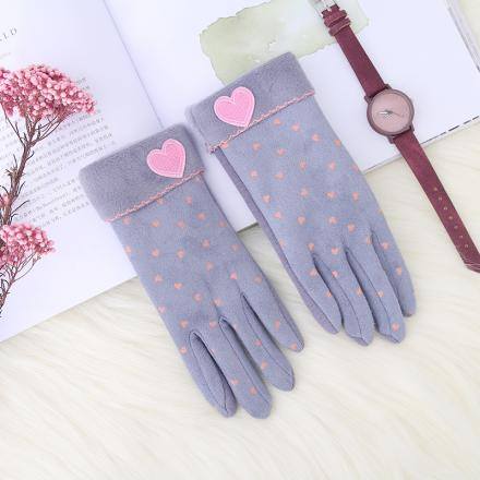 Love Gloves  for Children -blue