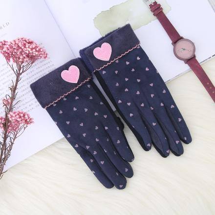 Love Gloves  for Children -navy