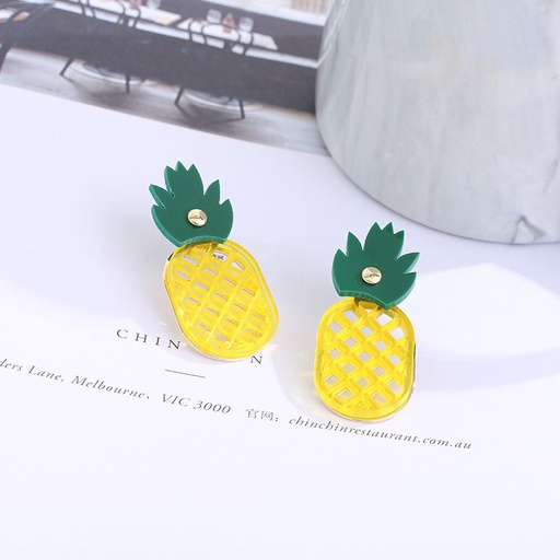 Lovely Cartoon Pineapple Earrings