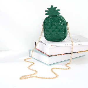 Lovely Pineapple-Shaped Crossbody Bag (Green)