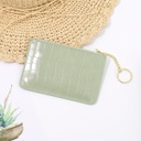 Stylish Crocodile Print Coin Purse (Dark Green)