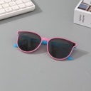 Stylish Flexible Sunglasses for Kids (Pink&Blue)