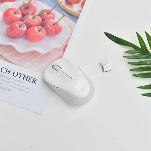 Stylish Flexible Wireless Mouse (White)