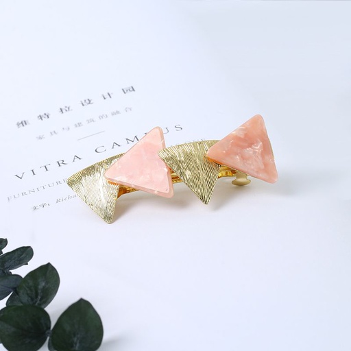 Trendy Geometry Triangles Hair Clip