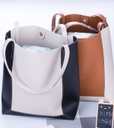 Trendy Spliced Color Shoulder Bag