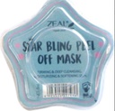 Star Glitter Peel Off Mask 8ml/0.2fl.oz. (Bamboo Charcoal)