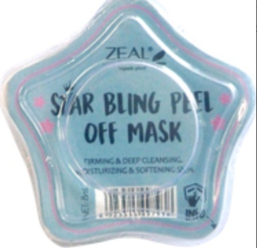 Star Glitter Peel Off Mask 8ml/0.2fl.oz. (Bamboo Charcoal)